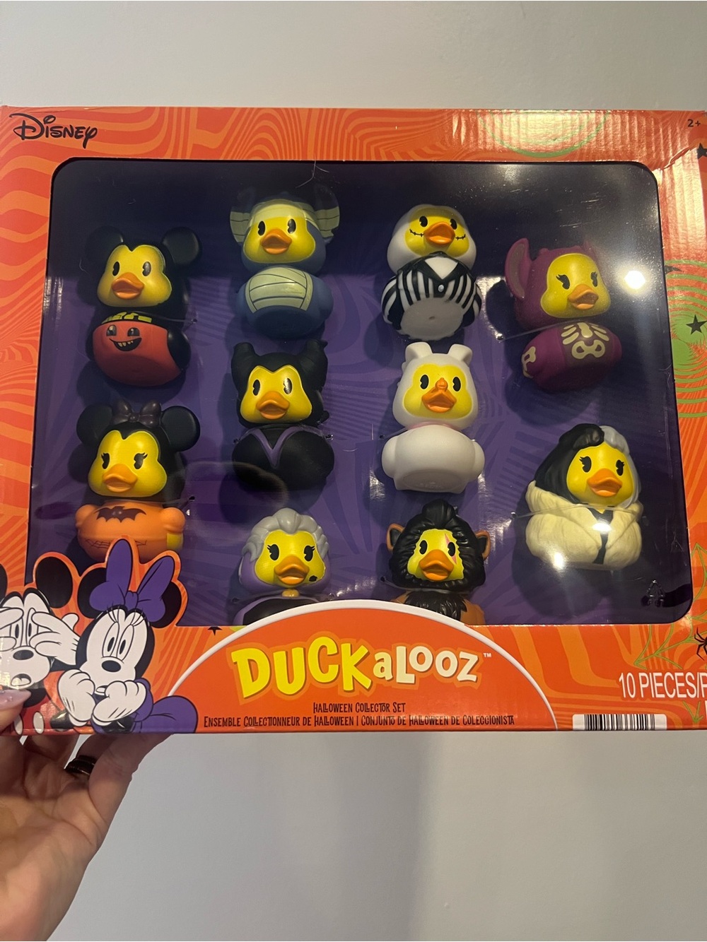 Duckalooz Disney Villains Rubber Ducks Set Halloween